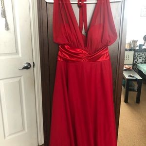 Red cocktail dress - Large Juniors